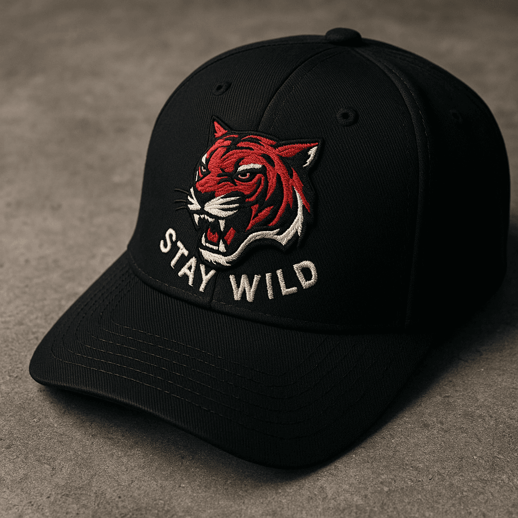 Patch-style hats custom hat embroidery