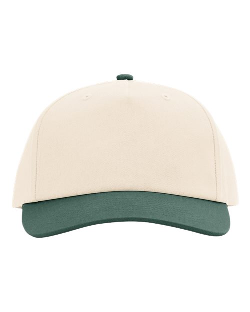 Richardson 356 Cream/ Dark Green front