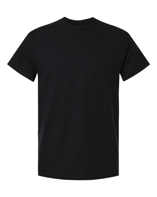 Gildan 5000T Black front