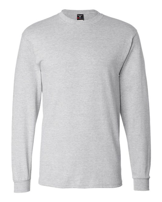 Hanes 5186 Ash front