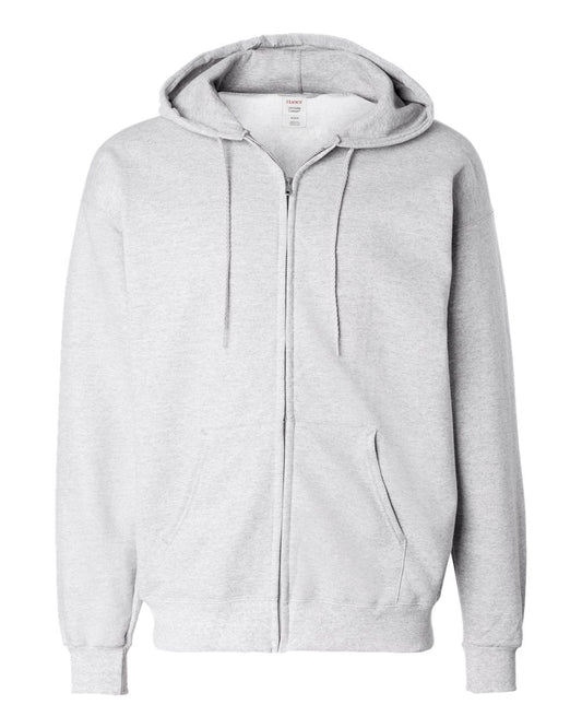 Hanes F280 Ash front