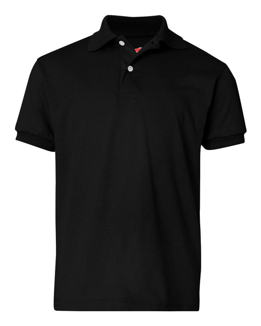 Hanes 054Y Black front
