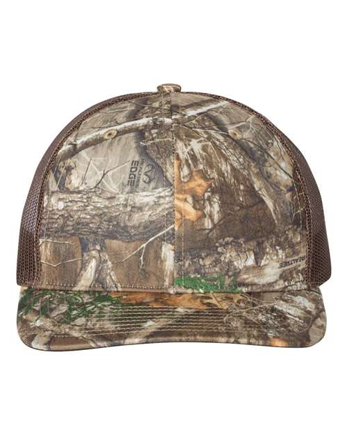 Richardson 112P Realtree Edge/ Brown front