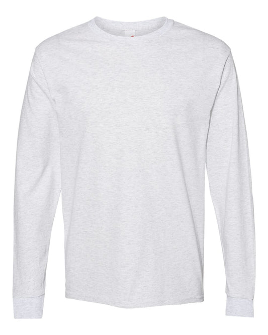 Hanes 5286 Ash front