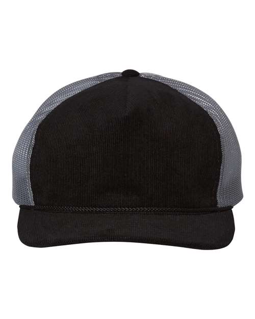 Richardson 930 Black/ Charcoal front